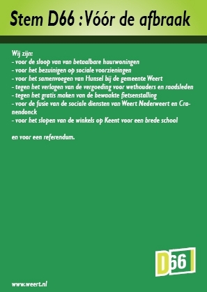 D66 Weert